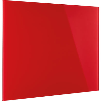 magnetoplan® Glasboard Design 80 x 60 x 0,5 cm (B x H x T) Tafel magnethaftend ESG-Sicherheitsglas intensivrot