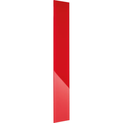 magnetoplan® Glasboard Design 10 x 60 x 0,5 cm (B x H x T) Tafel magnethaftend ESG-Sicherheitsglas intensivrot