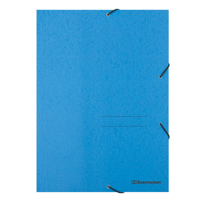Soennecken Eckspanner DIN A4 Karton blau