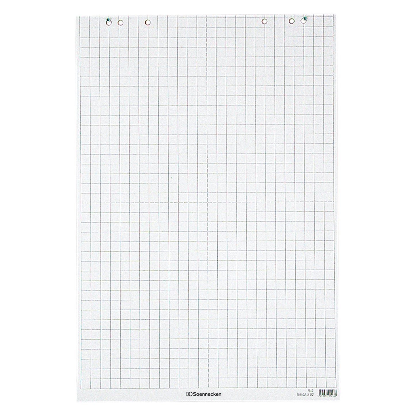 Soennecken Flipchartblock 68 x 99 cm (B x H) kariert 80g/m² 20 Bl./Block 5 Block/Pack.