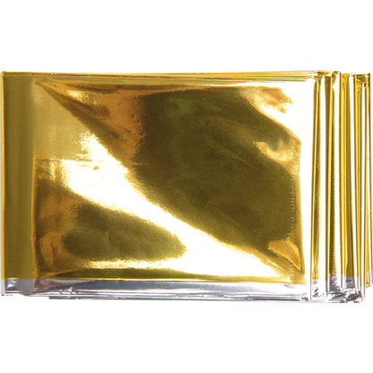 SIRIUS® Rettungsdecke 210 x 160 cm (B x H) Spezialfolie, aluminiumbedampft silber/gold