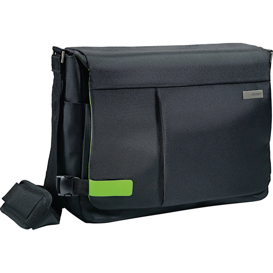 Leitz Aktentasche Complete Smart Traveller Innenmaße: 38 x 26,5 x 9 cm (B x H x T) Außenmaße: 39 x 29 x 15,5 cm (B x H x T) Reißverschluss Polyester schwarz