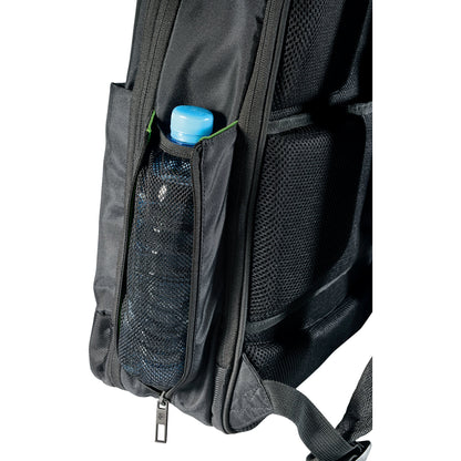 Leitz Notebookrucksack Complete Smart Traveller 29 x 38 x 9,6 cm (B x H x T) Reißverschluss 17 Fächern, Seitentasche für Trinkflasche, Schnellzugrifffach, Handyfach, Reinigungstuch, Schlüsselhalter, separates Etui für Netzgerät/Kabel, Netzfach Polyestersw