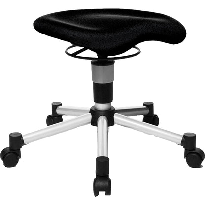 TOPSTAR Sitzhocker Body Balance 20 Orthositz schwarz Farbe des Fußkreuzes: alusilber