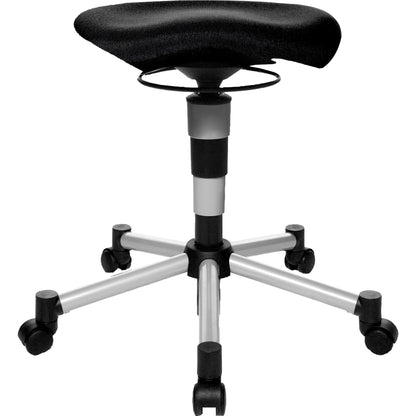 TOPSTAR Sitzhocker Body Balance 20 Orthositz schwarz Farbe des Fußkreuzes: alusilber