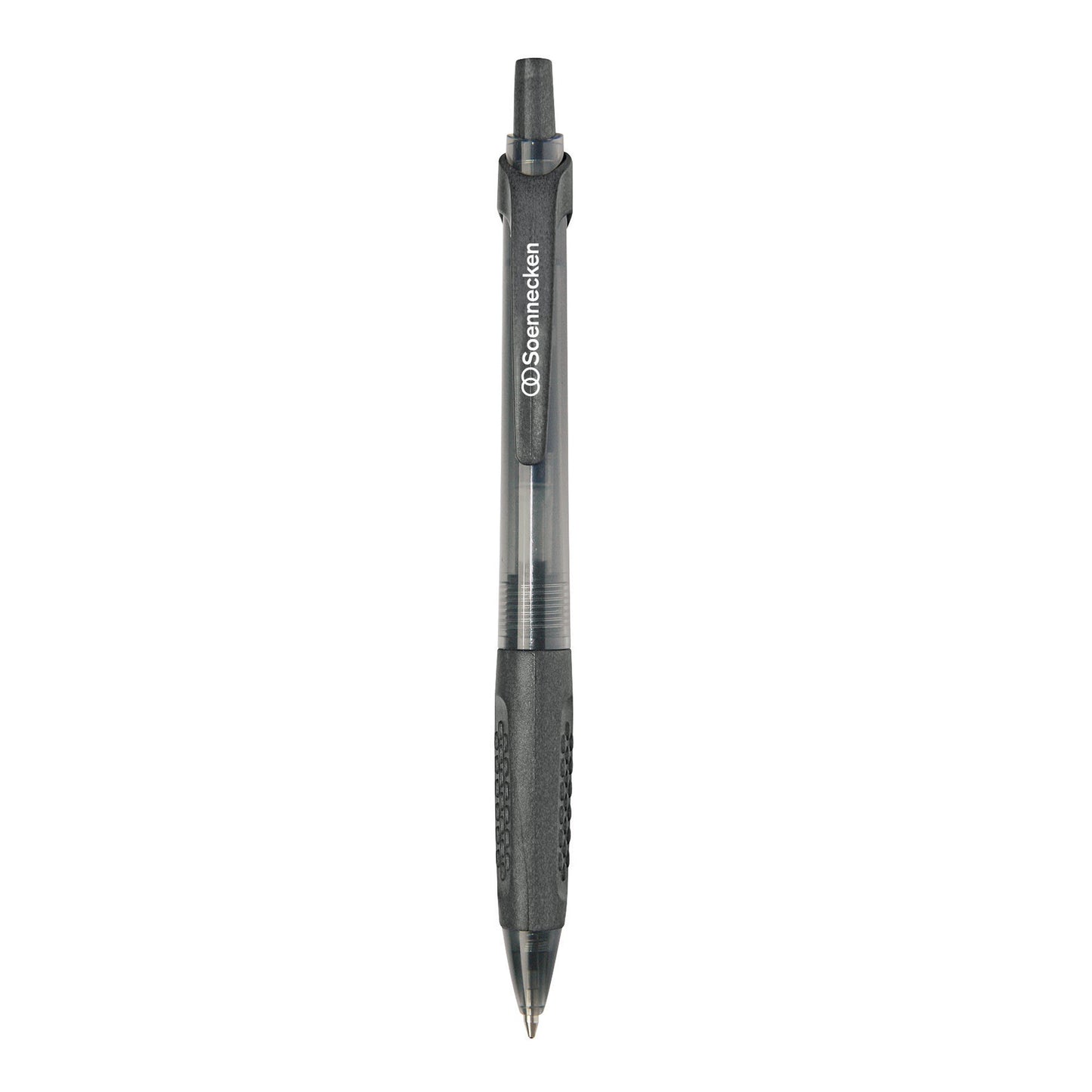 Soennecken Kugelschreiber No. 180 M schwarz Mine auswechselbar dokumentenecht Schaftfarbe: schwarz/transluzent