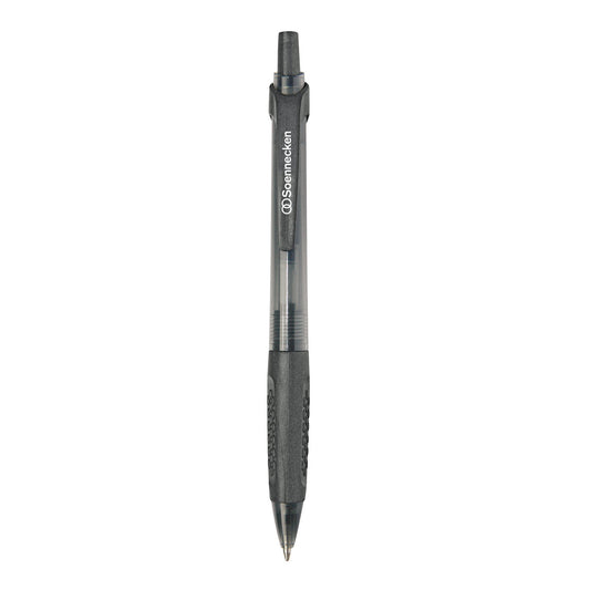 Soennecken Kugelschreiber No. 180 M schwarz Mine auswechselbar dokumentenecht Schaftfarbe: schwarz/transluzent