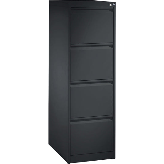 C+P Hängeregistraturschrank Acurado 433 x 1.357 x 590 mm (B x H x T) Stahl, lackiert schwarzgrau