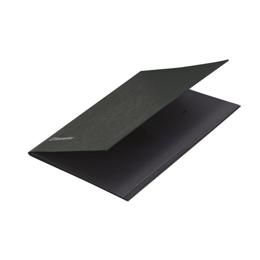 Soennecken Unterschriftenmappe Slim DIN A4 Karton schwarz schwarz 10 Fächer