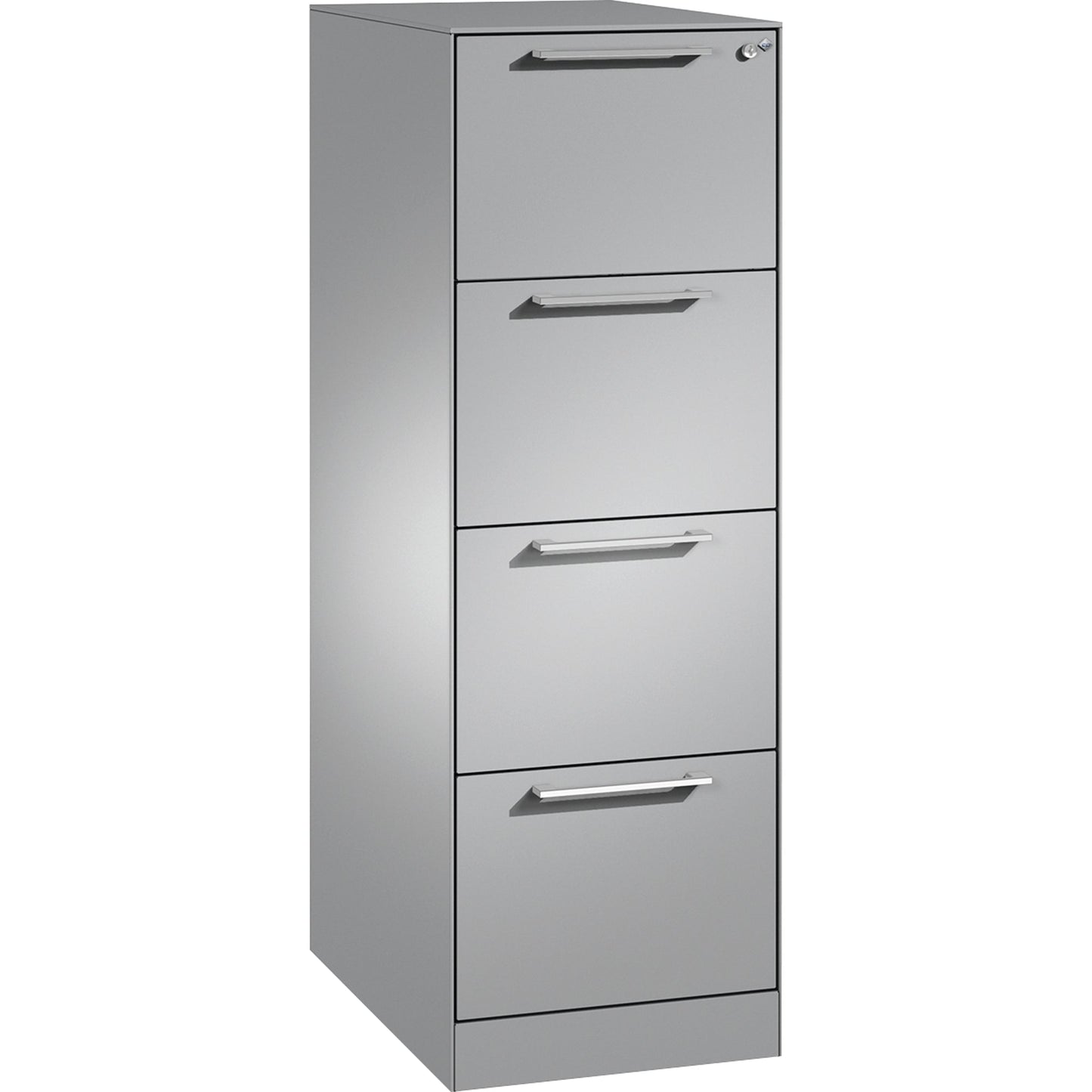 C+P Hängeregistraturschrank Asisto 440 x 1.298 x 600 mm (B x H x T) Stahl, lackiert lichtgrau