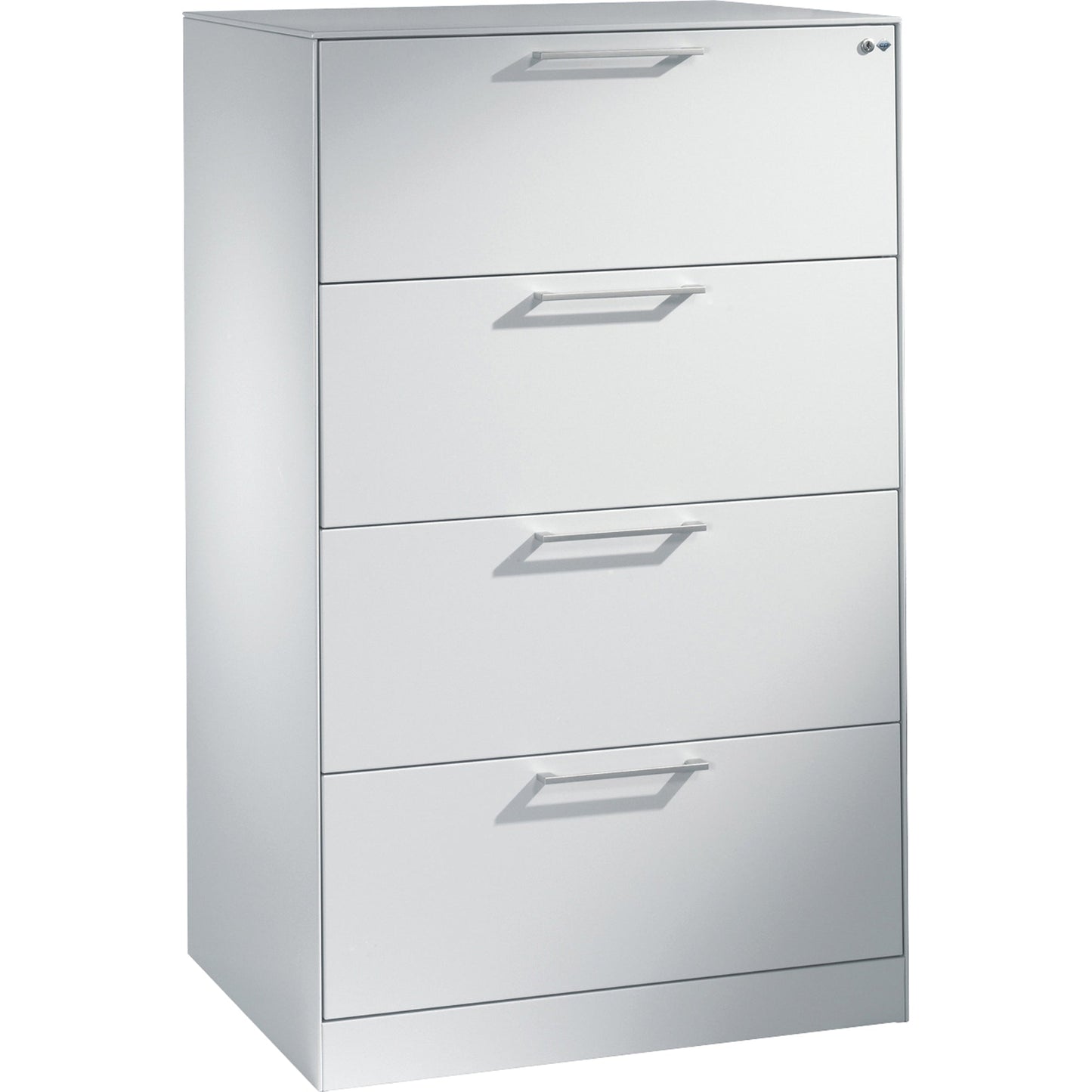 C+P Hängeregistraturschrank Asisto 800 x 1.298 x 600 mm (B x H x T) Stahl, lackiert verkehrsweiß
