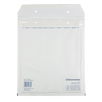 Soennecken Luftpolstertasche E/2 mit Haftklebung Kraftpapier weiß 5 St./Pack.