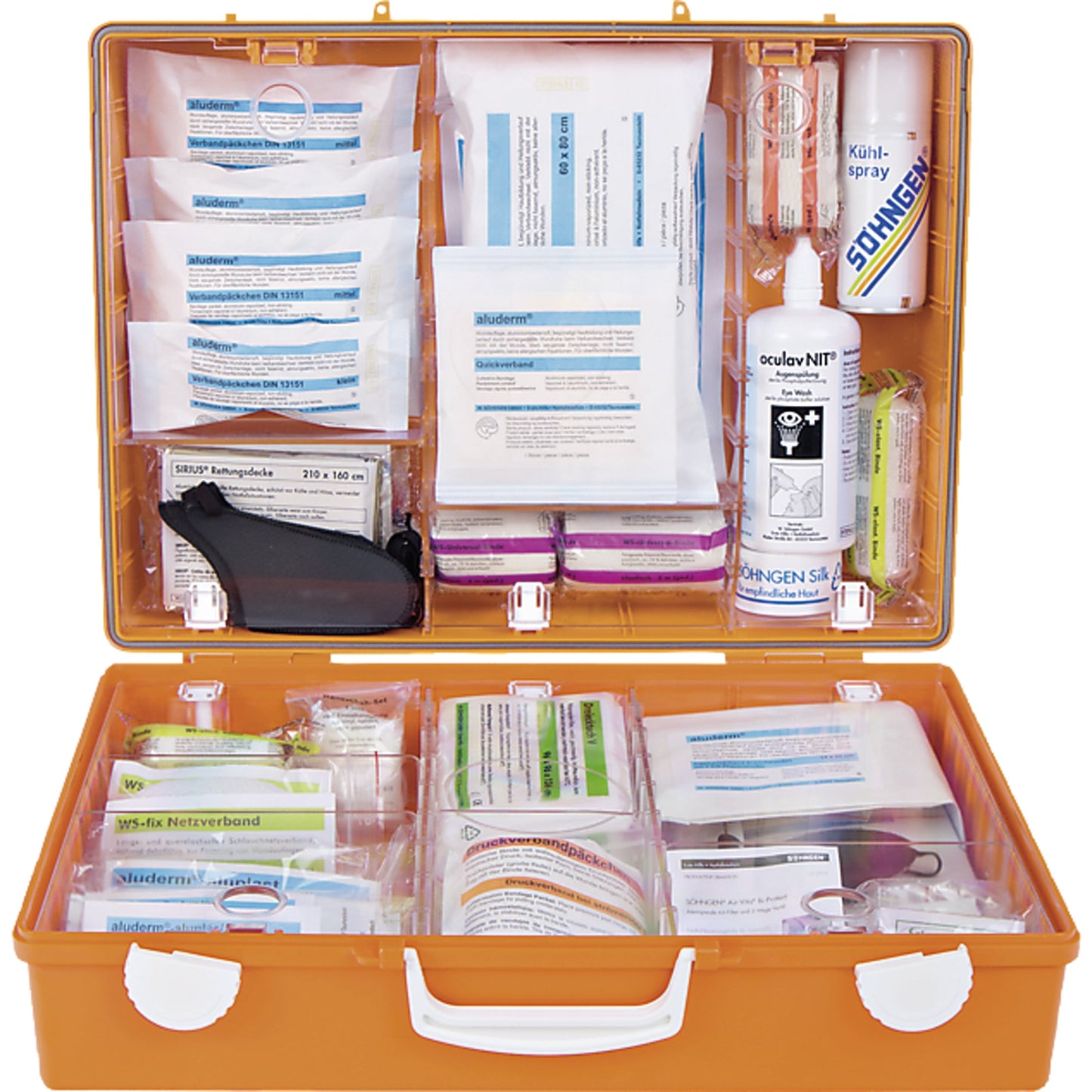 SÖHNGEN® Erste Hilfe Nachfüllset SPEZIAL SÖHNGEN® Erste Hilfe Koffer Extra Verwaltung
