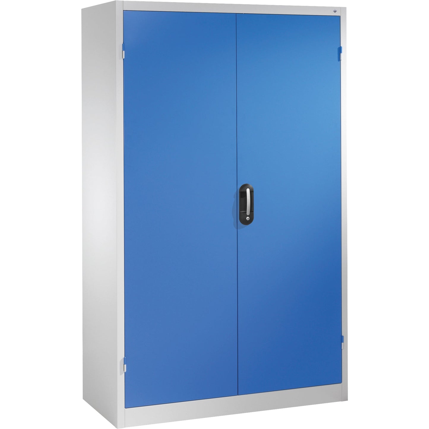 C+P Werkzeugschrank Serie 89 1.200 x 1.950 x 500 mm (B x H x T) Stahl, lackiert Farbe der Front: lichtblau Farbe des Korpus: lichtgrau