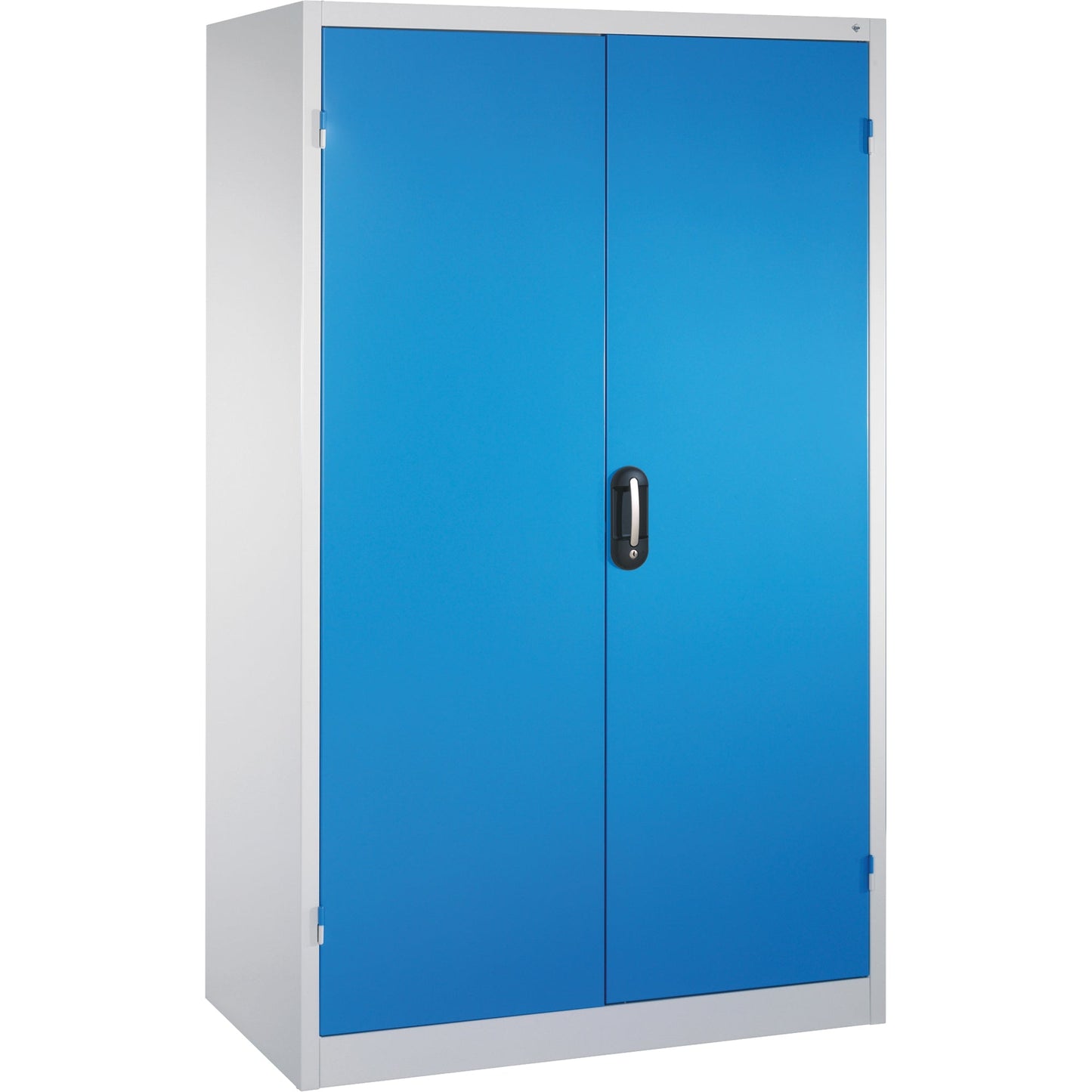 C+P Werkzeugschrank Serie 89 1.200 x 1.950 x 600 mm (B x H x T) Stahl, lackiert Farbe der Front: lichtblau Farbe des Korpus: lichtgrau