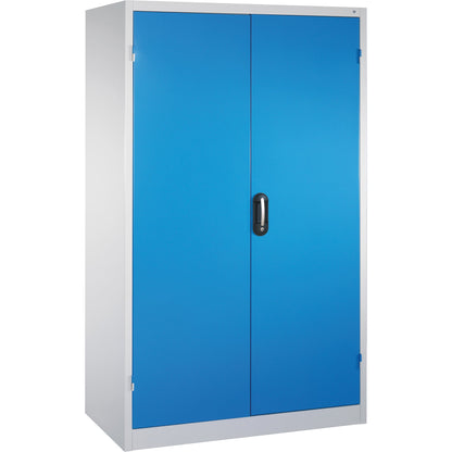 C+P Werkzeugschrank Serie 89 1.200 x 1.950 x 600 mm (B x H x T) Stahl, lackiert Farbe der Front: lichtblau Farbe des Korpus: lichtgrau
