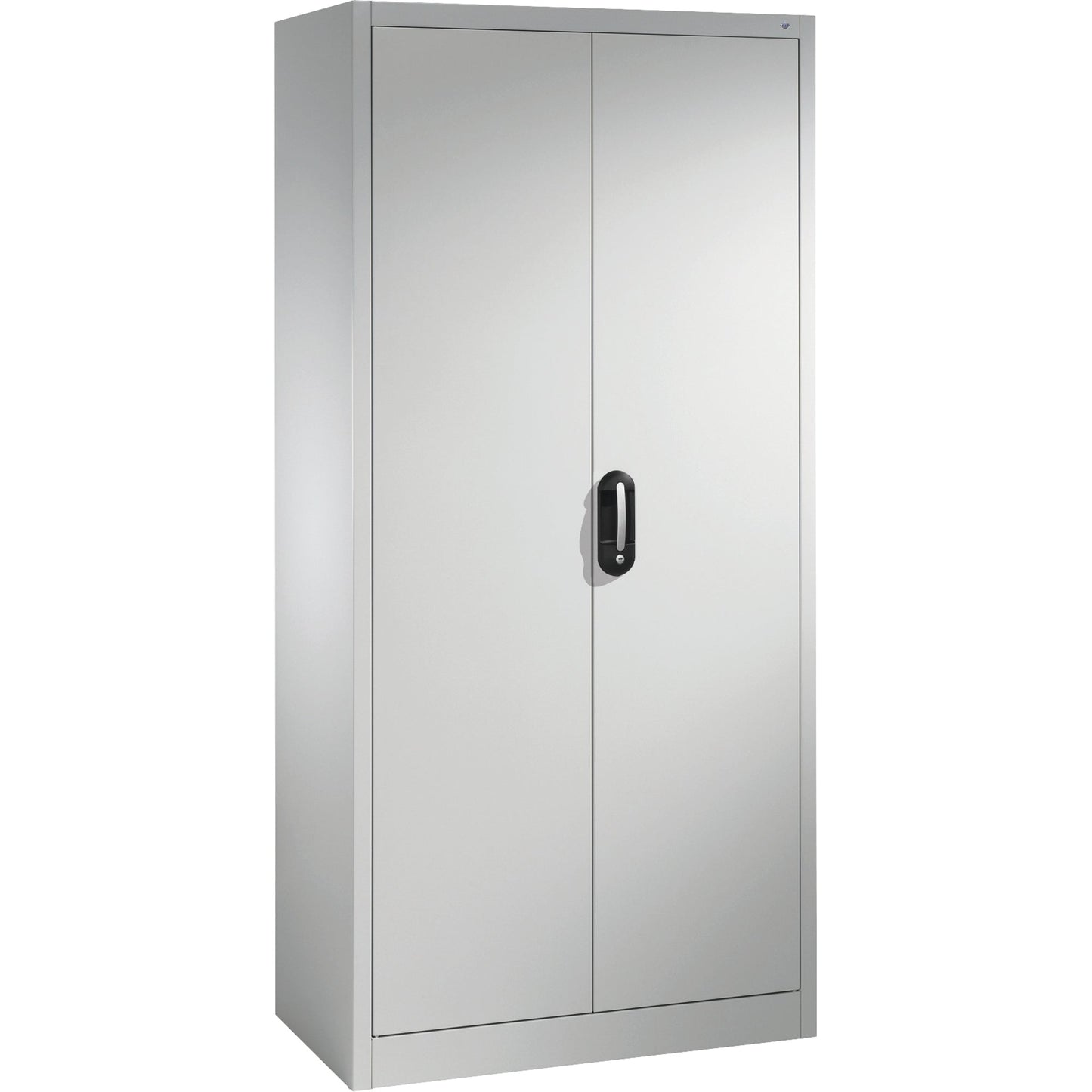 C+P Flügeltürenschrank Acurado 930 x 1.950 x 400 mm (B x H x T) 4 Fachböden Stahl Farbe der Front: lichtgrau Farbe des Korpus: lichtgrau