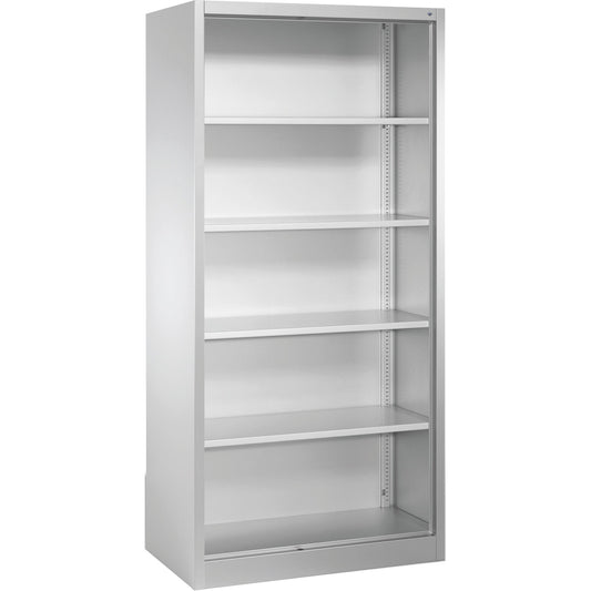 C+P Regal 930 x 1.950 x 500 mm (B x H x T) 4 Fachböden Stahl, lackiert lichtgrau