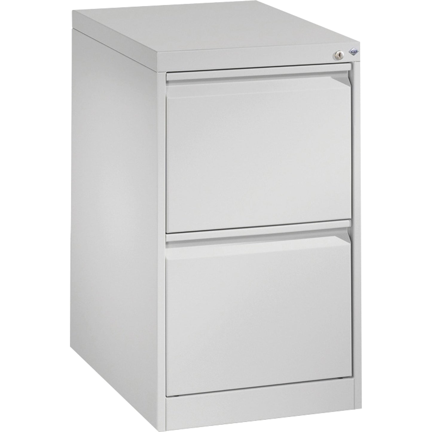 C+P Hängeregistraturschrank Acurado 433 x 733 x 590 mm (B x H x T) Stahl, lackiert lichtgrau