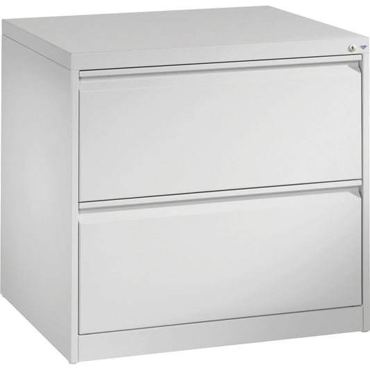 C+P Hängeregistraturschrank Acurado 787 x 733 x 590 mm (B x H x T) Stahl, lackiert lichtgrau