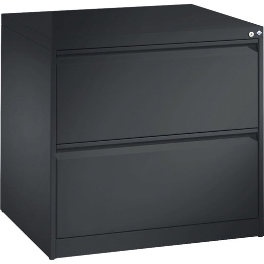 C+P Hängeregistraturschrank Acurado 787 x 733 x 590 mm (B x H x T) Stahl, lackiert schwarzgrau