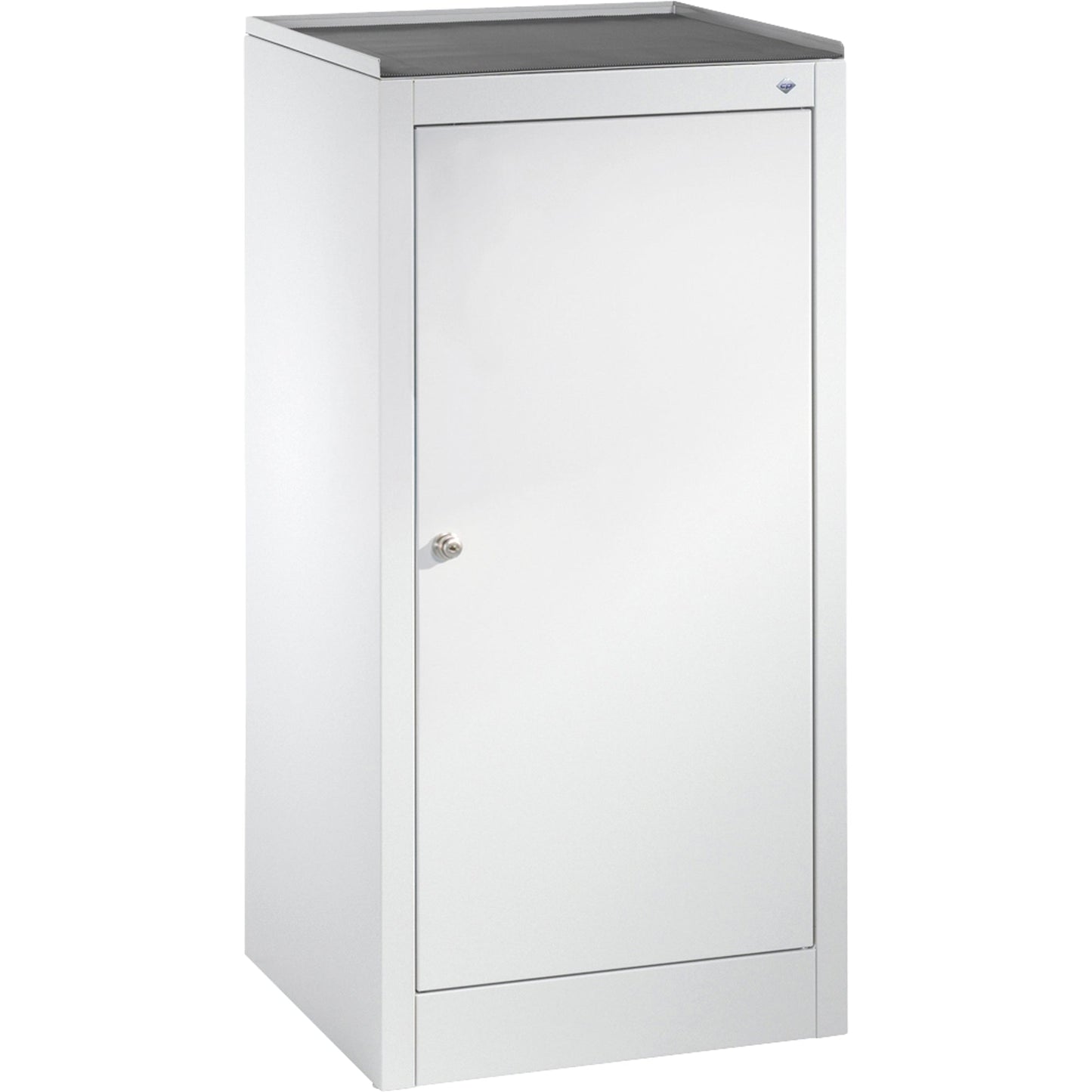 C+P Werkzeugschrank Serie 89 500 x 1.000 x 500 mm (B x H x T) inkl. Gummiriefenmatte Stahl, lackiert Farbe der Front: lichtgrau Farbe des Korpus: lichtgrau