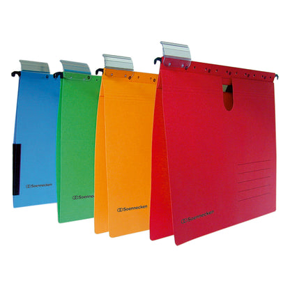 Soennecken Hängehefter DIN A4 220g/m² Recyclingkarton chamois 25 St./Pack.