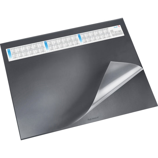 Läufer Schreibunterlage Durella DS 53 x 40 cm (B x H) mit Kalender 3 Jahre Kunststoff schwarz