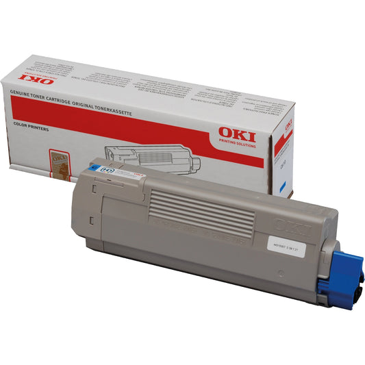 OKI Toner Originalzubehör 44315307 ca. 6.000 Seiten cyan