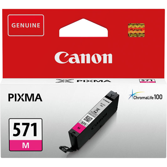 Canon Tintenpatrone Originalzubehör CLI-571M ca. 297 Seiten magenta 7ml