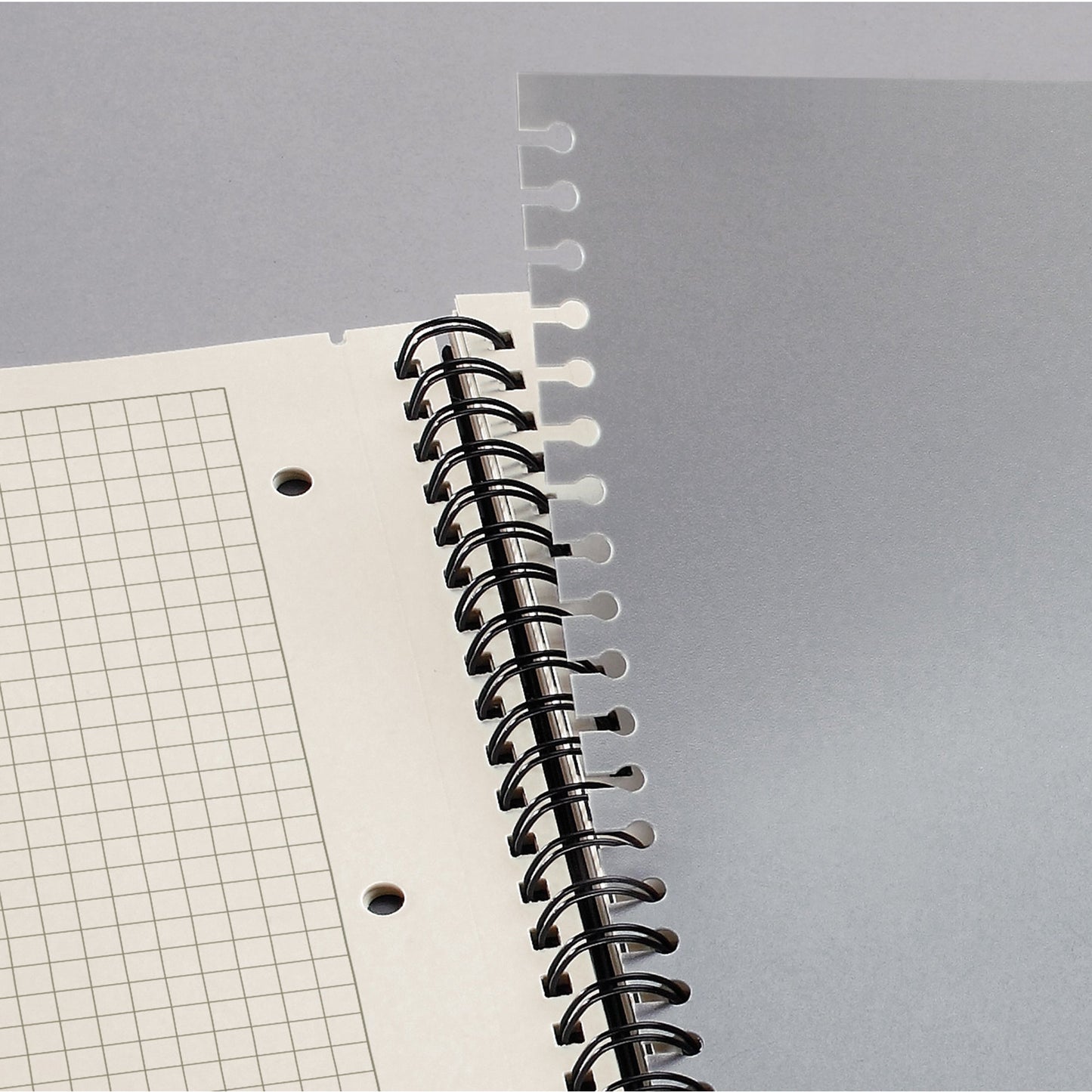 SIGEL Collegeblock Conceptum DIN A4 kariert 80g/m² Kunststoff schwarz 80 Bl.