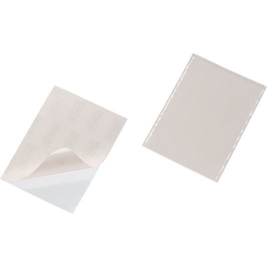 DURABLE Selbstklebetasche POCKETFIX® 24 x 18 cm (B x H) DIN A5 Kunststoff transparent 25 St./Pack.
