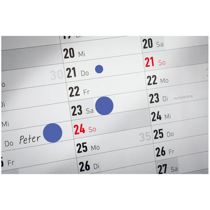 Avery Zweckform Markierungspunkt 19mm Papier blau 250 Etik./Rl.