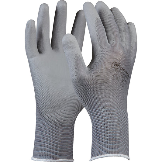 GEBOL Arbeitshandschuhe MICRO FLEX 7 II 100 % Polyester grau