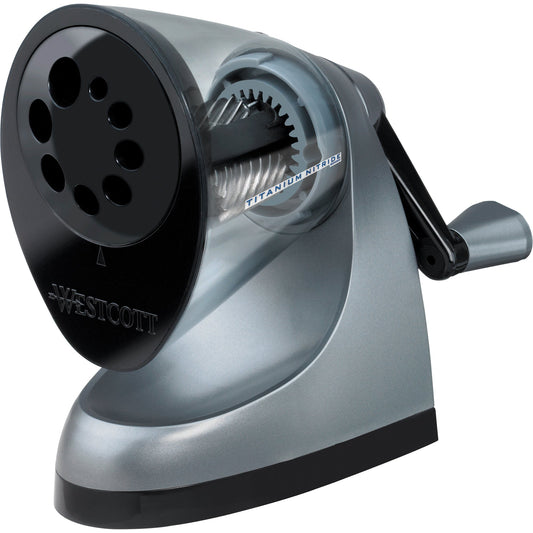 Westcott Spitzmaschine iPoint ClassAct 7, 8, 9, 10, 11,12mm Kunststoff Titannitrid silber/grau