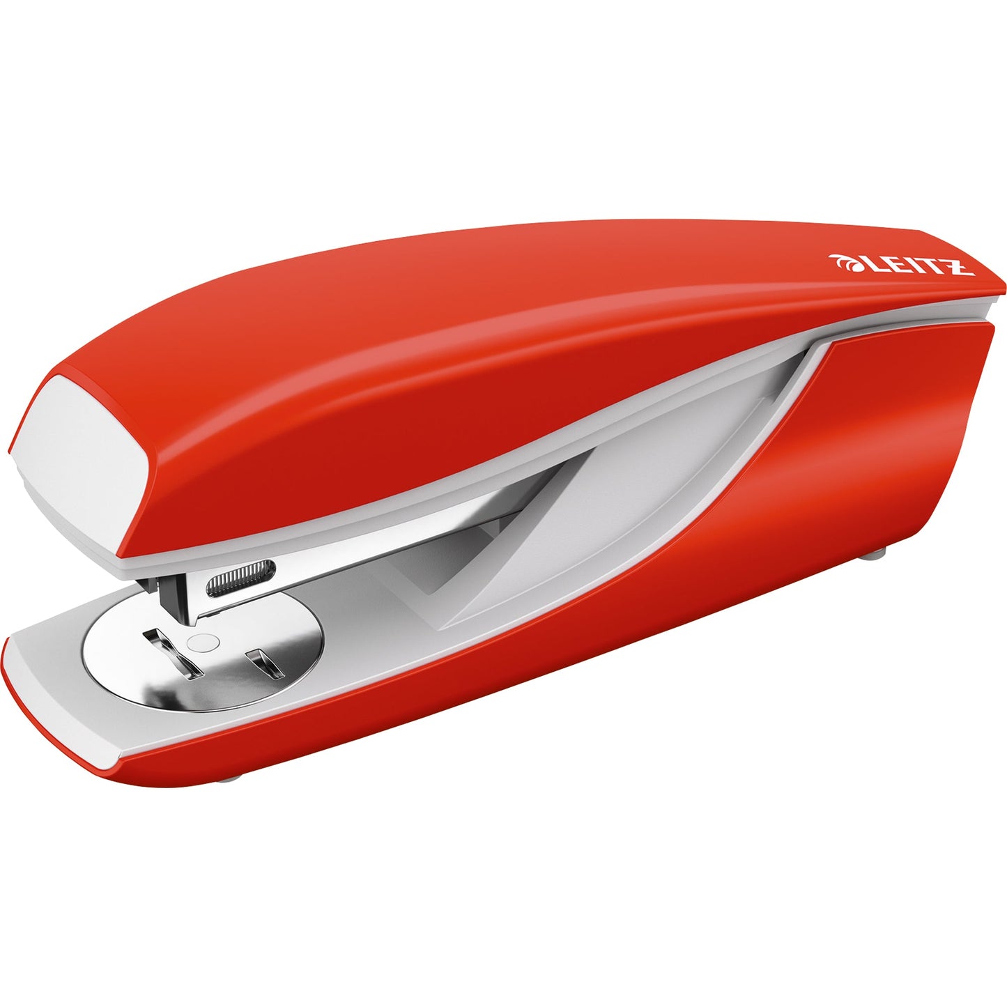 Leitz Heftgerät NeXXt 5502 24/6, 26/6 fest/lösbar/nageln 30 Bl. (80 g/m²) Metall/Kunststoff hellrot