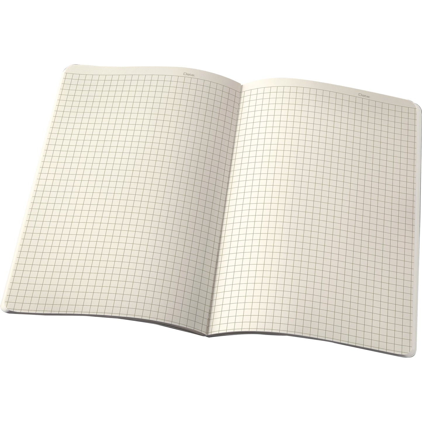 SIGEL Notizbuch Conceptum ca. DIN A6 kariert schwarz 32 Bl.