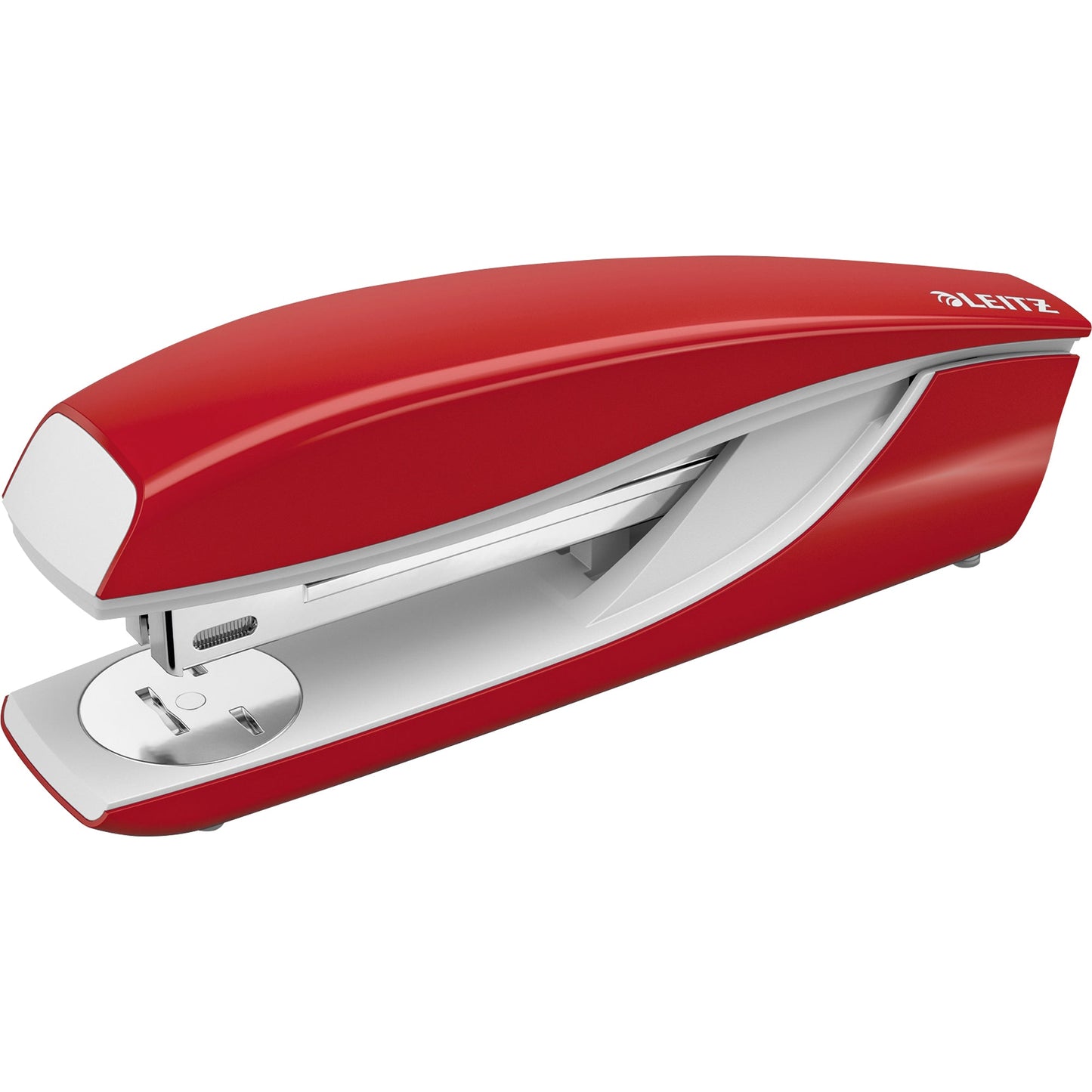 Leitz Heftgerät NeXXt 5504 24/6-8, 26/6-8 fest/lösbar/nageln 40 Bl. (80 g/m²) Metall/Kunststoff rot