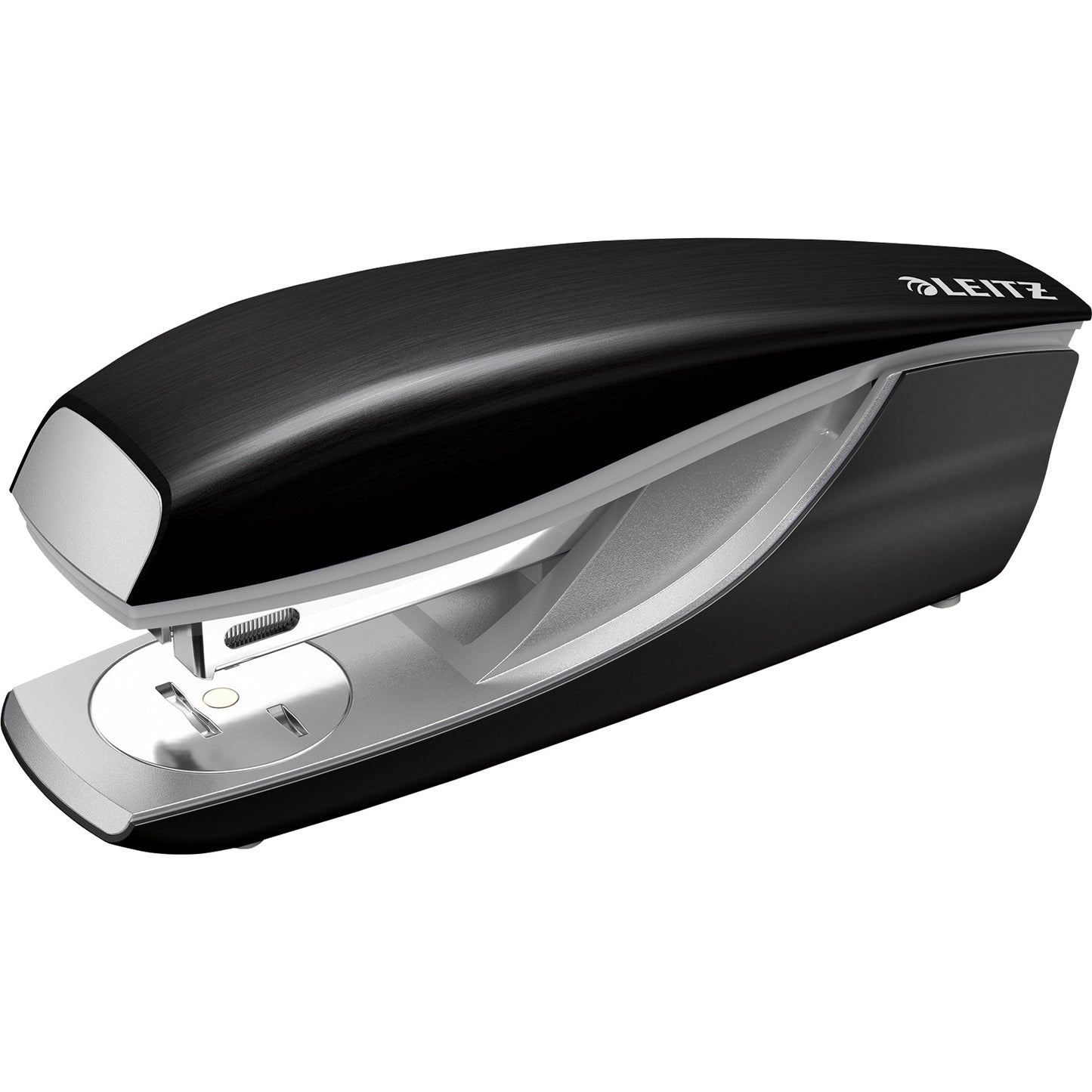 Leitz Heftgerät NeXXt Style 5562 24/6, 26/6 fest/lösbar/nageln 30 Bl. (80 g/m²) Metall satin schwarz