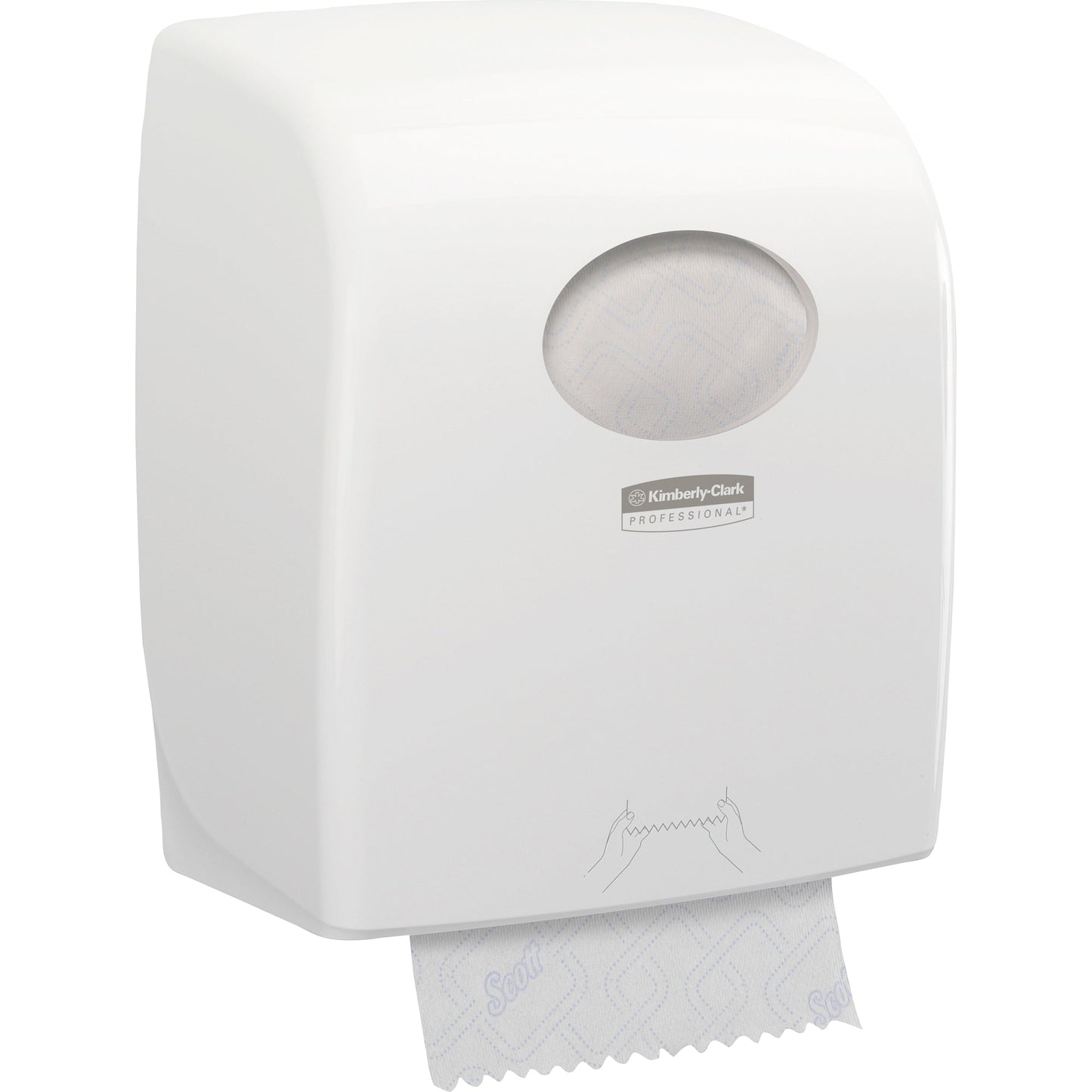 Aquarius Handtuchspender Scott® Papierhandtücher Control&amp;trade; 6620, Scott® Papierhandtücher Essential&amp;trade; 6691, Kleenex® Papierhandtücher Ultra&amp;trade; 6780 29,7 x 37,4 x 24,8 cm (B x H x T) Kunststoff weiß
