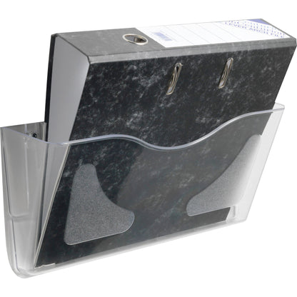 Deflecto® Prospekthalter DocuPocket 38,4 x 17,6 x 10,3 cm (B x H x T) DIN A4 quer Polystyrol transparent 1 Fach