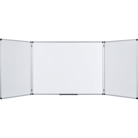 Bi-office Whiteboard Trio Earth Maße der Oberfläche: 90/180 x 60 cm (B x H) Tafel magnethaftend nicht beidseitig beschreibbar Stahl lackiert weiß