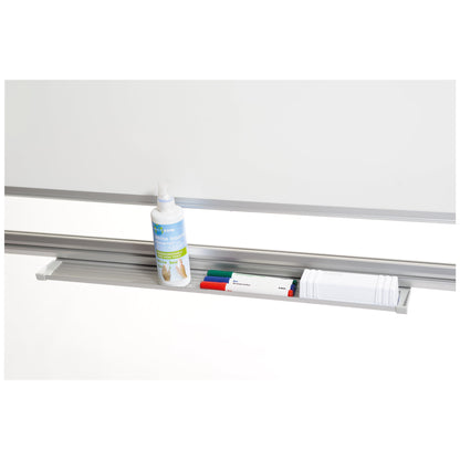 Bi-office Whiteboard Earth Maße der Oberfläche: 180 x 120 cm (B x H) Tafel magnethaftend beidseitig beschreibbar Stahl emailliert weiß