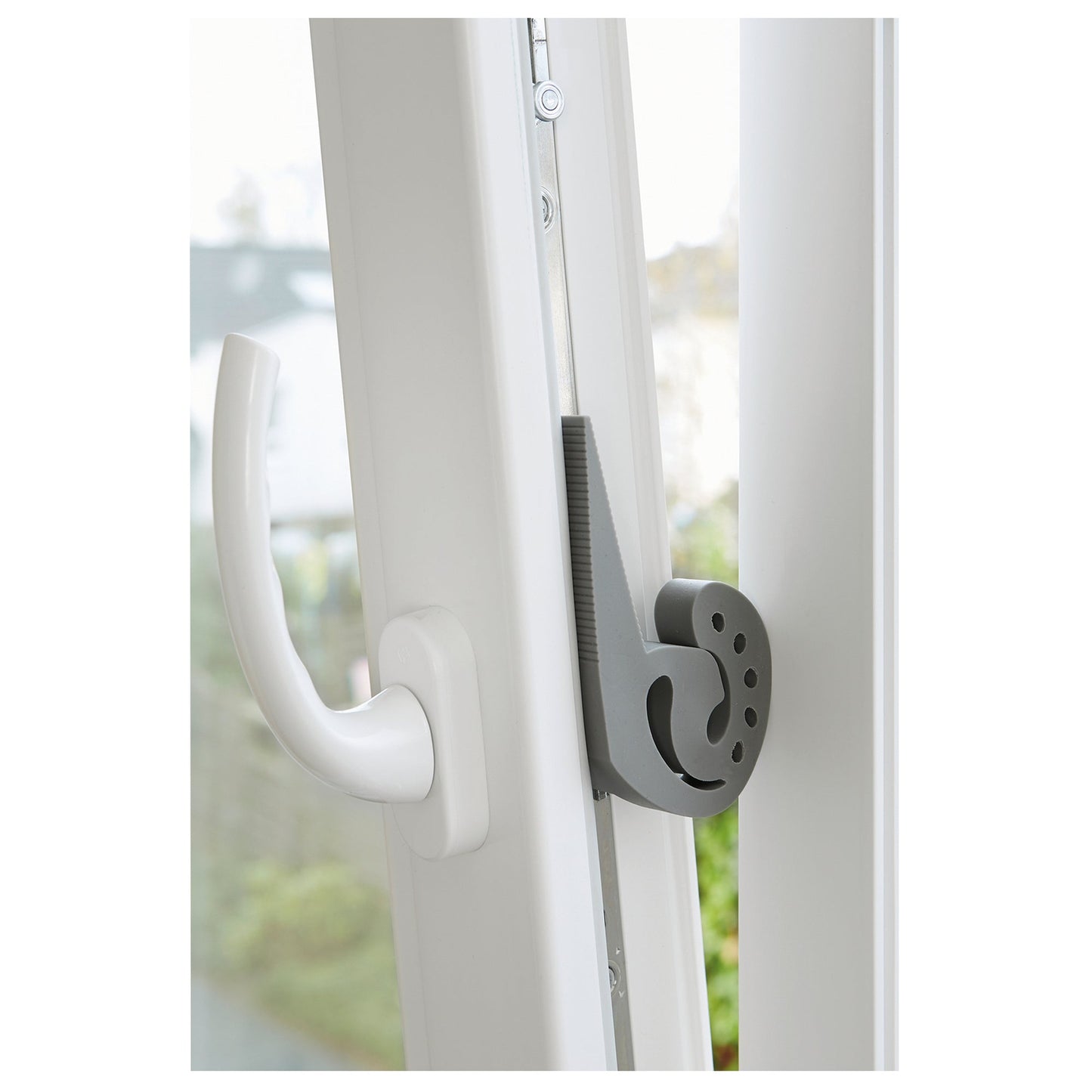 WENKO Türstopper Multi-STOP® 11,8 x 7,7 x 2,5 cm (B x H x T) Thermoplastischer Gummi grau