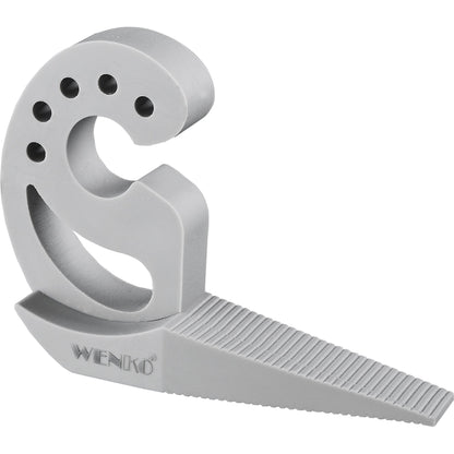 WENKO Türstopper Multi-STOP® 11,8 x 7,7 x 2,5 cm (B x H x T) Thermoplastischer Gummi grau