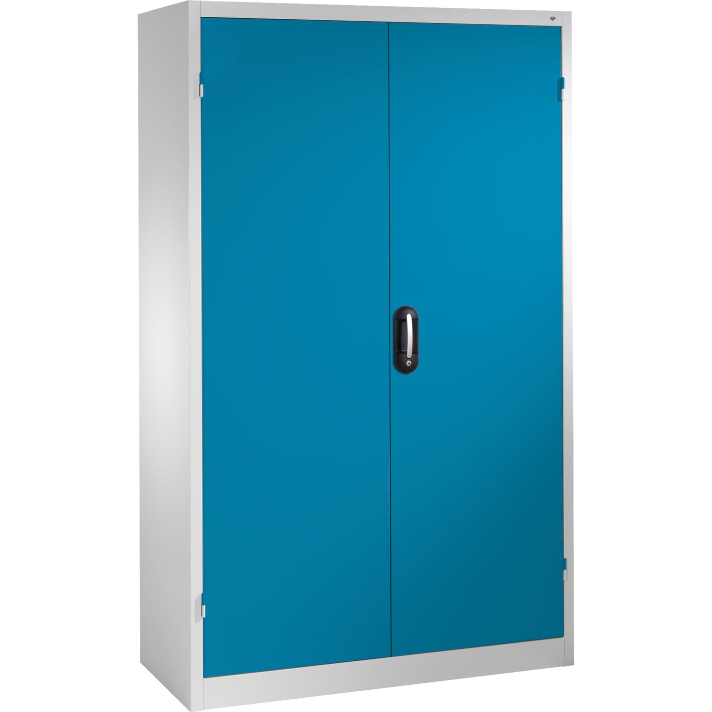 C+P Werkzeugschrank Serie 89 1.200 x 1.950 x 400 mm (B x H x T) Stahl, lackiert Farbe der Front: lichtblau Farbe des Korpus: lichtgrau