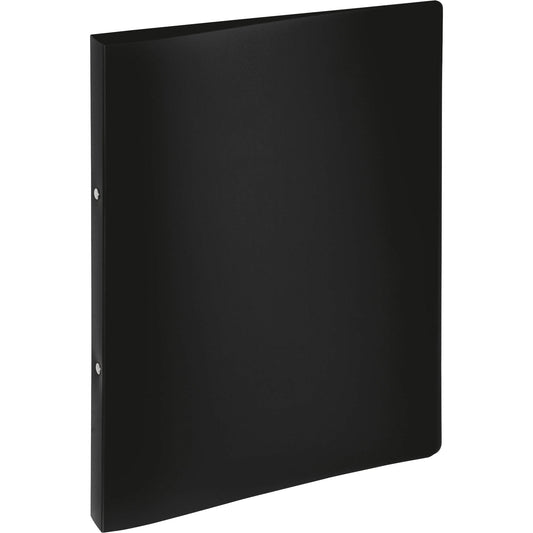 PAGNA Ringbuch DIN A4 Polypropylen schwarz