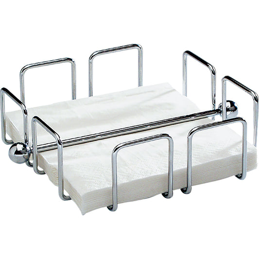 APS Serviettenhalter WIRE 19 x 6,5 x 19 cm (B x H x T) silber