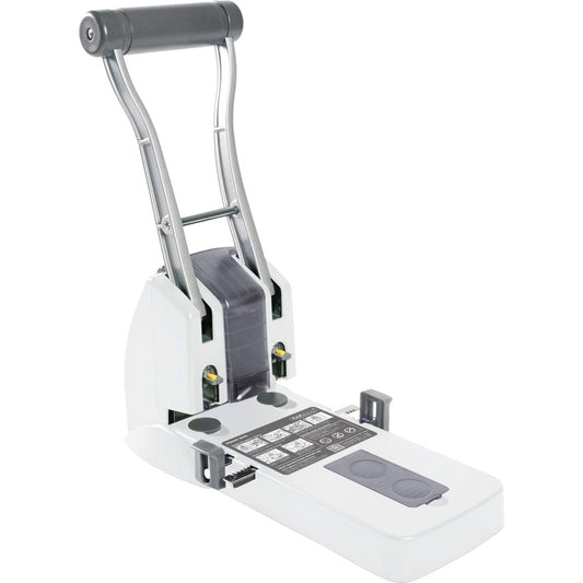RAPESCO Blocklocher ECO P2200 18,5 x 17,6 x 34,2 cm (B x H x T) 150 Bl. (80 g/m²) Metall/ABS Kunststoff weiß