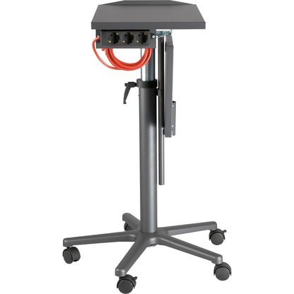 MAUL Projektionswagen Laptop, Beamer 61 x 73,5-120 x 61 cm (B x H x T) Stahl anthrazit